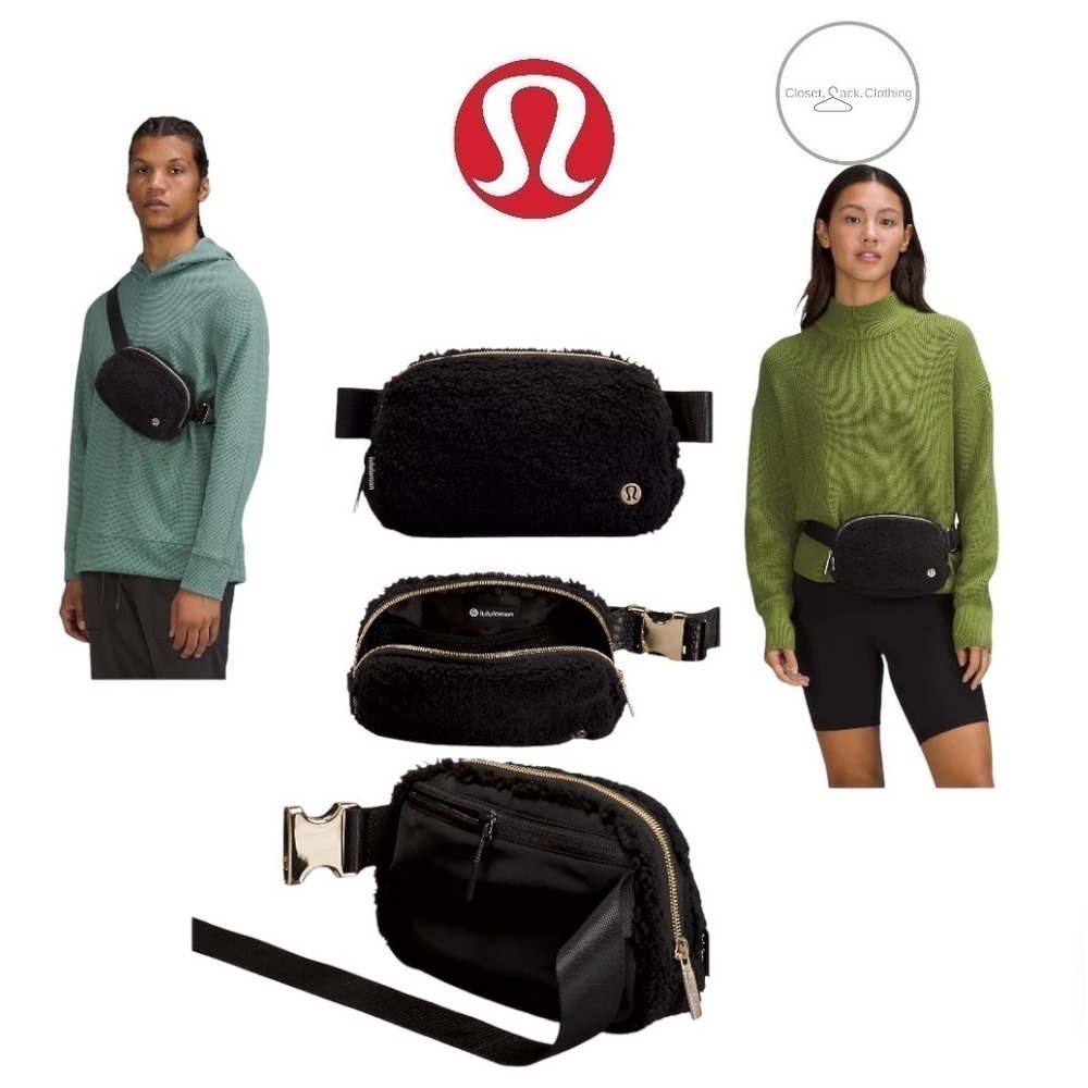 Lululemon Everywhere Fleece Belt Bag - Black